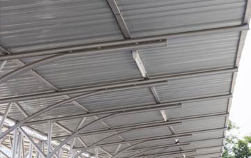 installing Taobh Tuath metal roofing